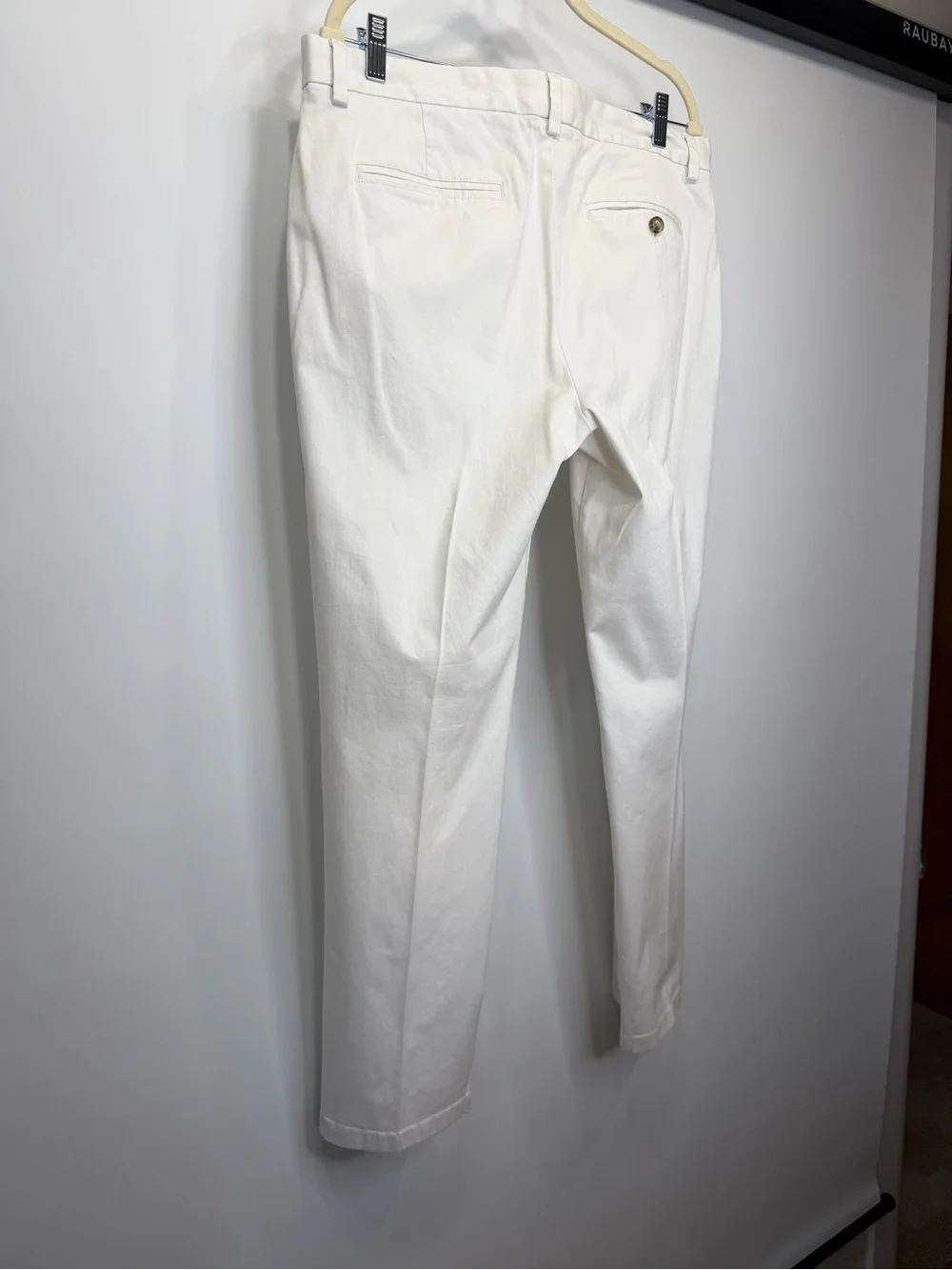 Vineyard Vines White Straight-Leg Coastal Pant - Picture 11 of 13